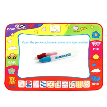 

80 x 60cm Baby Kids Add Water with Magic Pen Doodle Painting Picture Water Drawing Drawing Toys 1 Mat+ 2 Water Drawing Pens