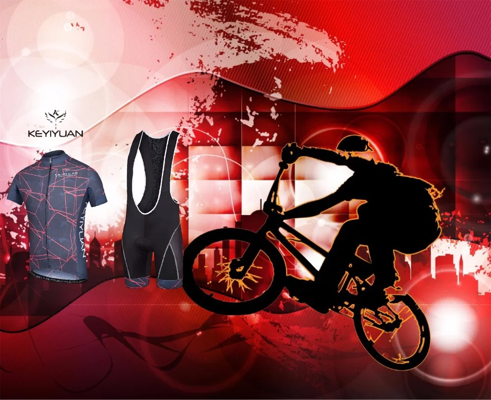 

KEYIYUAN Short Sleeve Top Summer Cycling Sportswear Mountain Outdoor Sportswear Male Short Sleeve