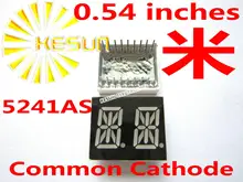 5 pièces x 0.54 pouces rouge Cathode commune/Anode 2 Tube numérique 5241AS 5241BS Module d'affichage LED