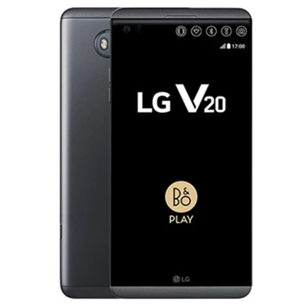 LG V20 4 Гб ОЗУ 64 Гб ПЗУ Android четырехъядерный 5,7 ''16 МП камера 4G LTE смартфон с отпечатком пальца отремонтированный разблокированный телефон - Цвет: Черный