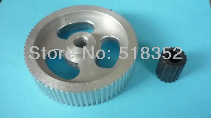 Aluminum Timing Gear Set Including Two Pieces large and small for EDM Wire Cut Machine Parts