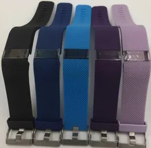 Wrist Strap For Fitbit Charge HR Wearable Devices Strap Silicone Watchband for Fitbit Charge HR Activity Tracker Metal Buckle