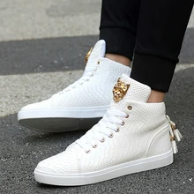 Size 35-44 High Top Women Boots Pu Leather Unisex Shoes Round Toe Winter Boots Black Whiter Fashion Booties Winter Shoes Y91