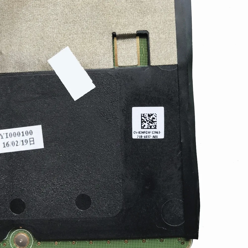 Новая оригинальная сенсорная панель для Dell XPS 15 9530 Precision M3800 CN 02HFGW 2HFGW