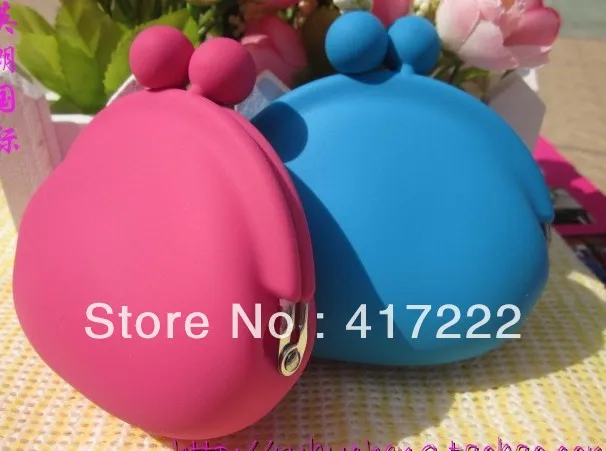 Free shipping!Small Neon Round Shape Money Case Coin Purse Card Holder Key Wallet Portable Bag Mix Colors Avaliable 10pcs/lots | Багаж и