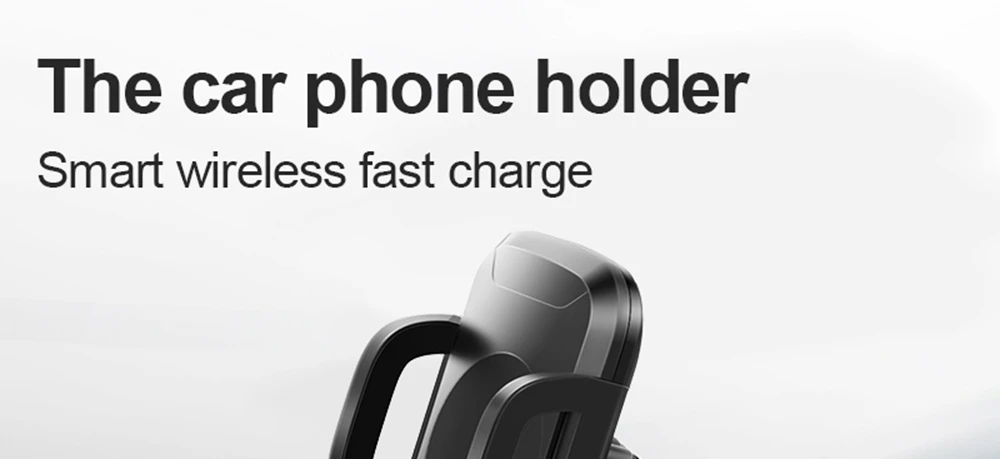 TOMKAS Holder For Phone in Car Qi Wireless Charger For iPhone X 8 Plus Mobile Phone Support Car Phone Holder For Samsung S9 S8