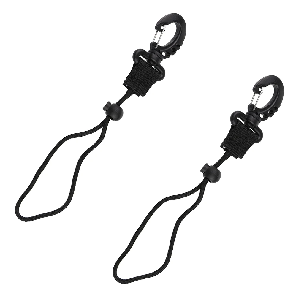 2x Scuba Diving Dive Swim Waterproof Equipment Safety Wrist Strap Lanyard Fit for Variety Of Diving Flashlights