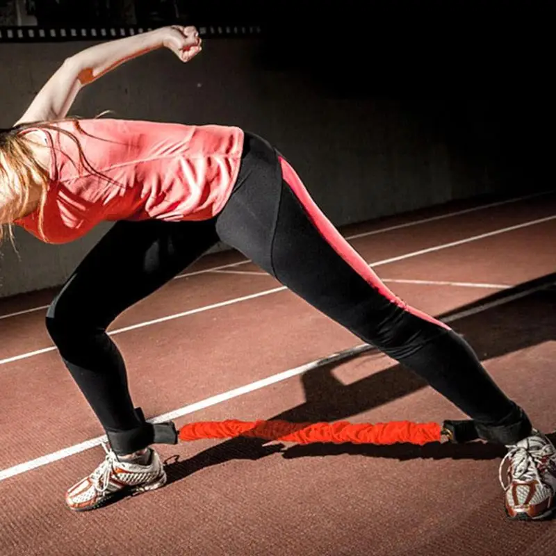 Портативные приспособления для тренировки прыжков эластичные ленты для экспандер для груди, для фитнеса резинки сопротивления для волейбол Футбол тренировка выносливости ног
