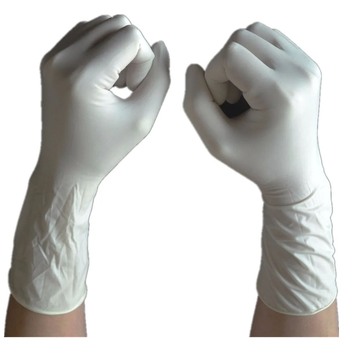 10Pairs/pack Disposable Gloves Surgical Gloves Sterile Surgery Natural