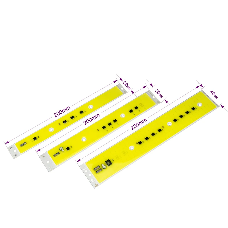 

LED Floodlight Chip Full Spectrum Cold Warm White LED COB Beads 30W 50W 80W AC220V Smart IC Fitolamp For DIY Plant Growth Light