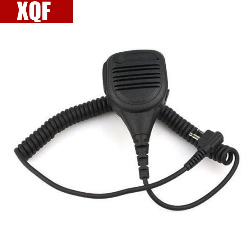 

XQF 10PCS PMMN4013A 2 Pin Speaker Microphone for Motorola Radio GP68 GP88 GP88S GP300 Radio