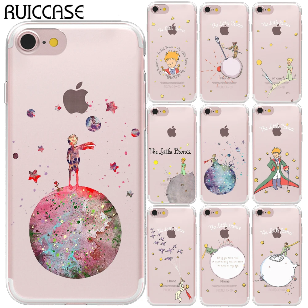 الأمير الصغير طباعة لينة TPU غطاء من السيليكون ل كوكه أبل فون 5 5 ثانية SE 6 6 ثانية 7 8 زائد X XS ماكس XR الهاتف الغطاء الخلفي