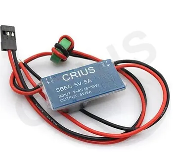 

CRIUS switching voltage stabilizer BEC/UBEC SBEC output 5v/5a 2~8 s input SBEC-5V-5A