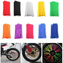 Neue Motorrad 72 Pcs Rad Felge Sprach Wrap Kit Haut Abdeckung Für MX Motocross Dirt Pit Bike Enduro Supermoto Honda suzuki KTM