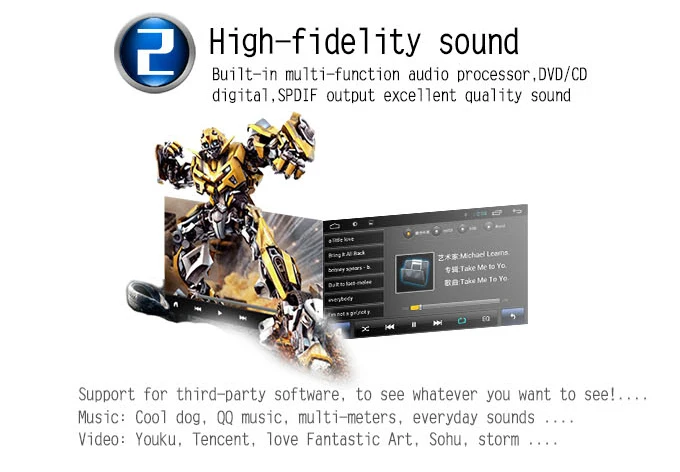 Best (Quad Core, 16GB iNand Flash) Auto radio Autoradio car gps navigation system for Audi A3(2003-2012) with android 4.4.4 System 5