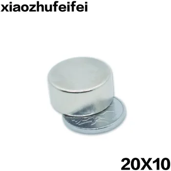 

Free shipping 20x10 100PCS D20*10MM strong power neodymium magnet ndfeb permanent rare earth magnet fasterners 20mm x 10mm