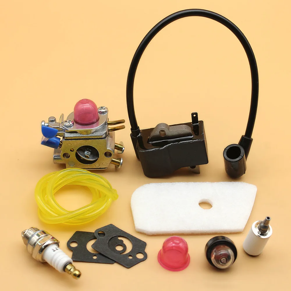 Vergaser Zündspule Magneto Luftfilter Kit Fit HUSQVARNA 128L 128LD 125L 125E 124L Edger Trimmer Freischneider Zama C1Q-W40A