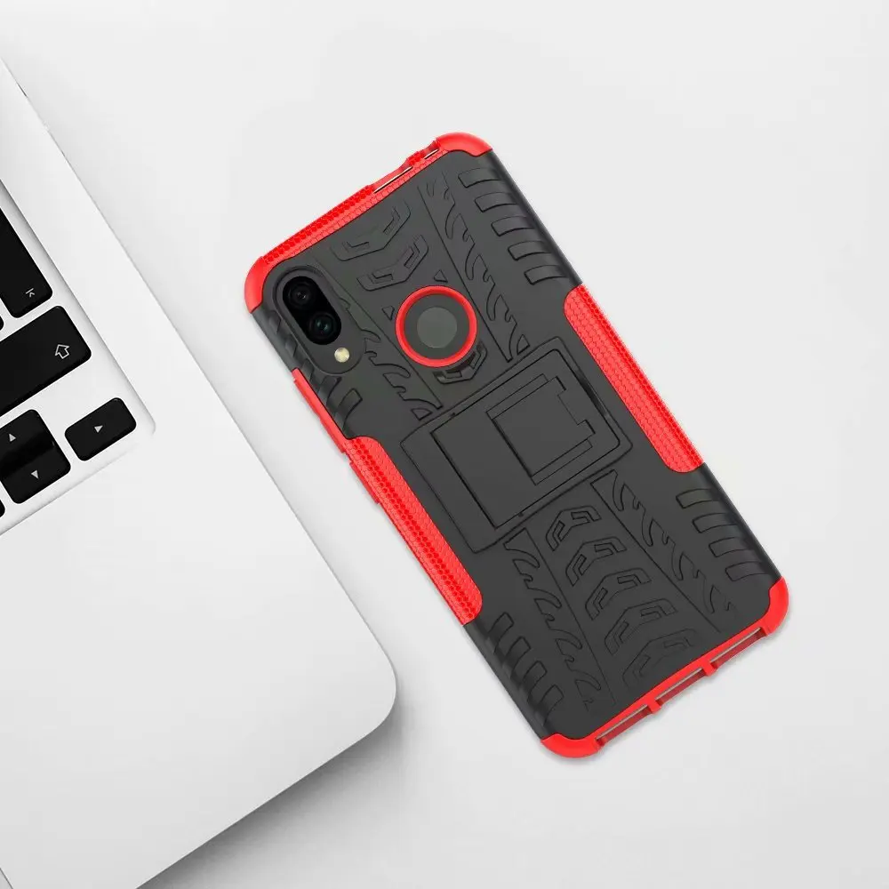 Гибридный чехол Micgita для Xiaomi Redmi 7/Redmi Note7 Pro противоударный ПК + силиконовые чехлы