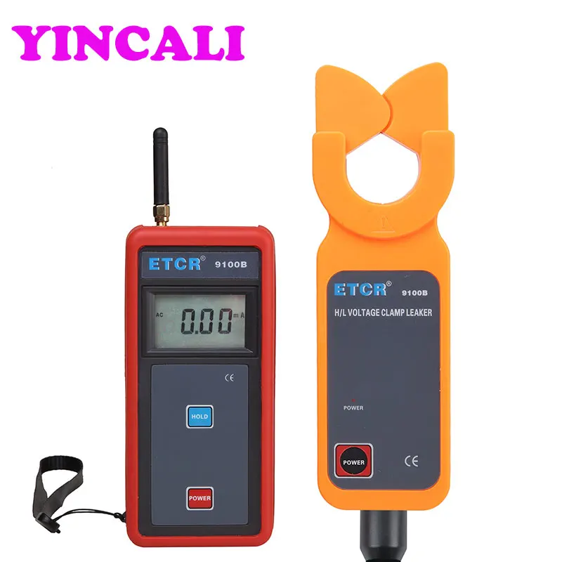 High Resolution Wireless H/L Voltage Clamp Current Meter ETCR9100B H/L Voltage Clamp Leaker