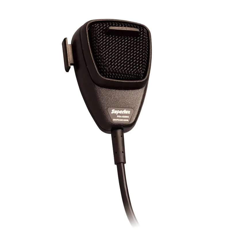 Original Superlux PRA535 NC anti-noise handheld Press-to-talk dynamic microphones for talkback radio terminal