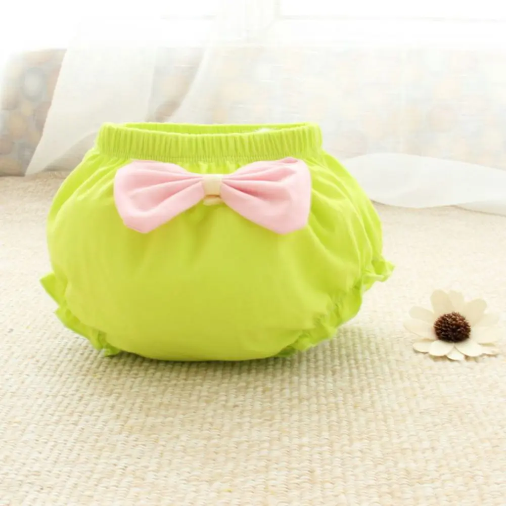 Kids Baby Cotton Underwear Panties Girl Infant Cute Bow ruffle