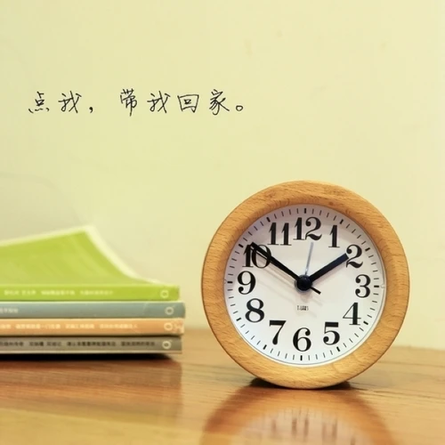 Креативные деревянные часы Детские тихие будильник часы для прикроватного столика старинные часы персональные настольные часы