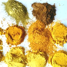 100 г в упаковке золотистый жемчужный Пигмент Краска керамическая порошковая краска покрытие