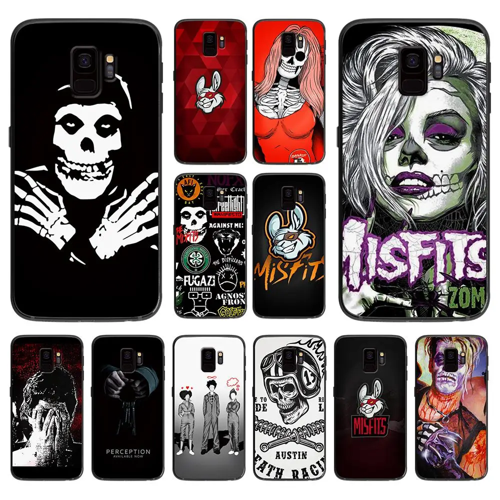 Misfits zz для samsung Galaxy A5 A6 A7 A8 A9 2018 2019 плюс M10 M20 M30 мягкий чехол телефона|Чехлы-накладки|