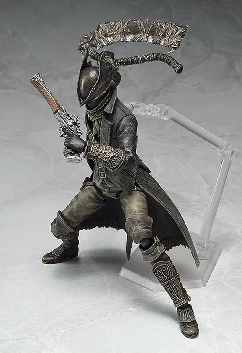 Новое поступление Bloodborne игры рисунок Hunter Figma 367 ПВХ фигурку Модель Коллекция игрушки куклы Подарки 15 см