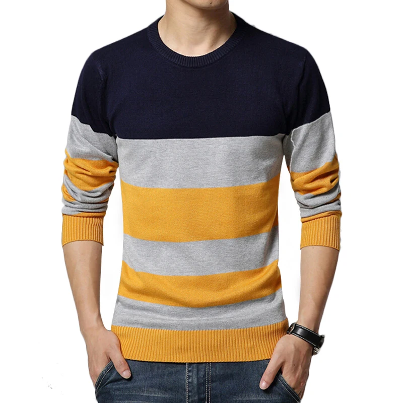 High Quality Sweater Men Casual Sweaters Mens O Neck Knit