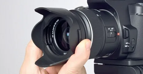 Байонет объектива для камеры бленда объектива для SONY a7 a7II A7S A7R A7RII A7SII A9 II A77 A700 A380 A65 NIKON D3400 D3300 D5600 D5500