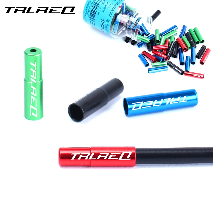 TRLREQ road bicycle brale cable end 5 mm aluminum cnc mtb bike cable