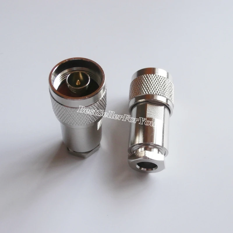1 шт. N Штекерный зажим для RG8X RG 8X RG59 LMR240 RF Кабельный разъем|clamp connector|clamps forclamping clamp |