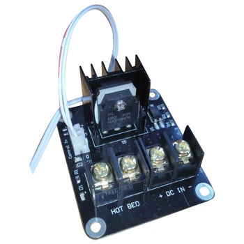 

3D Printer hotbed MOSFET expansion module inc 2pin lead Anet A8 A6 A2 Compatible Black