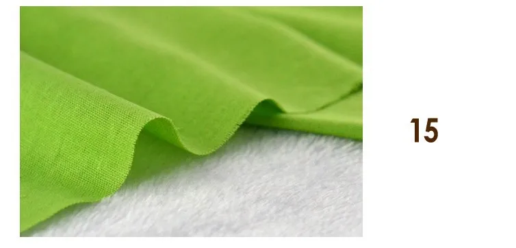 Тонкий секционный винтажный сплошной цвет хлопок и лен с принтом ткани метр одежды для шитья ручная работа пэтчворк ткань ремесла