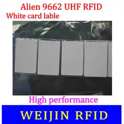 Чужой authoried 9662 860-960 мГц UHF RFID карты чужой Higgs3 915 м EPC C1G2 ISO18000-6C 54x86x0.9 мм ПВХ карты тег