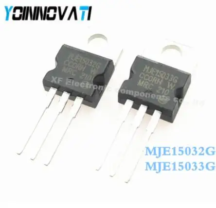 

Free shipping 5PCS MJE15033G+5PCS MJE15032G MJE15033 MJE15032 TO-220 Best quality