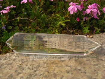 

24 SIDED NATURAL VOGEL ROCK QUARTZ CRYSTAL HEALING POINT SUPER
