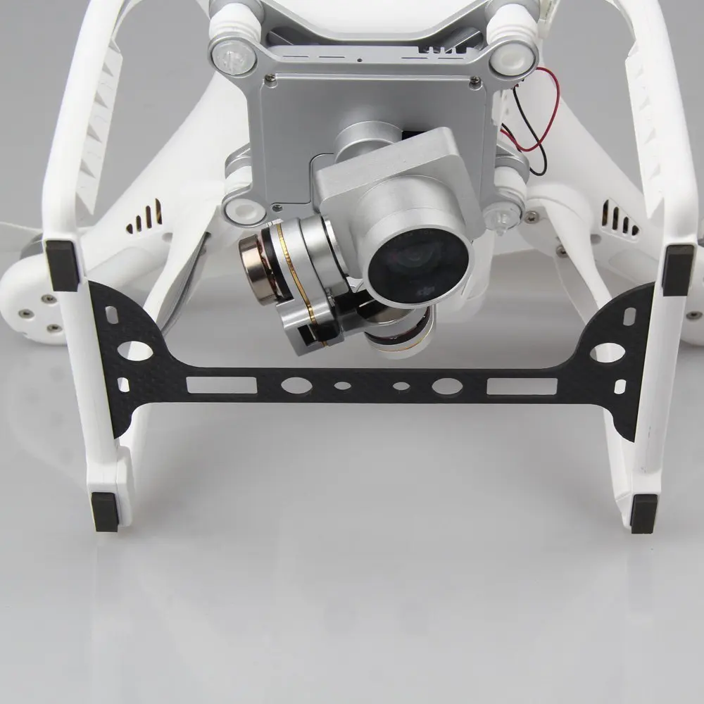 1 шт. крышка объектива камеры держатель крышки из углеродного волокна Защита Подвески защита для DJI Phantom 3 Drone Запчасти Аксессуары