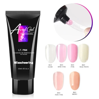 

2019 Painless Nail Extended Mucilage Nail-free Paper Quickly Extended Crystal Model Painless Mucilage