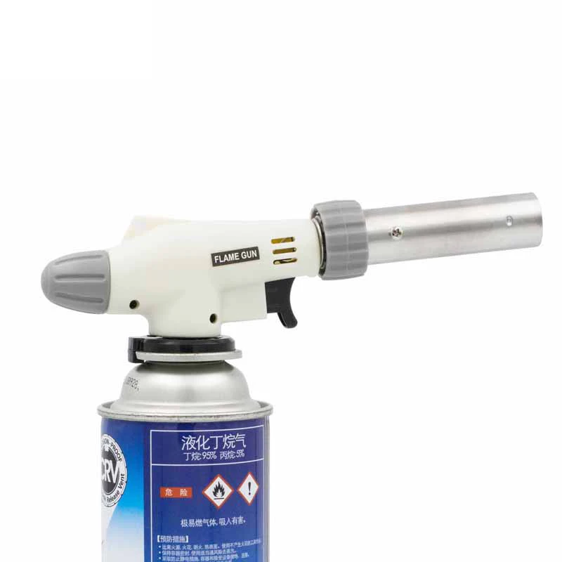 

Outdoor Stove Flame Gun Welding Gas Torch Lighter Electronic Ignition Butane Jet Lighter Camping Hiking Equipment for BBQ