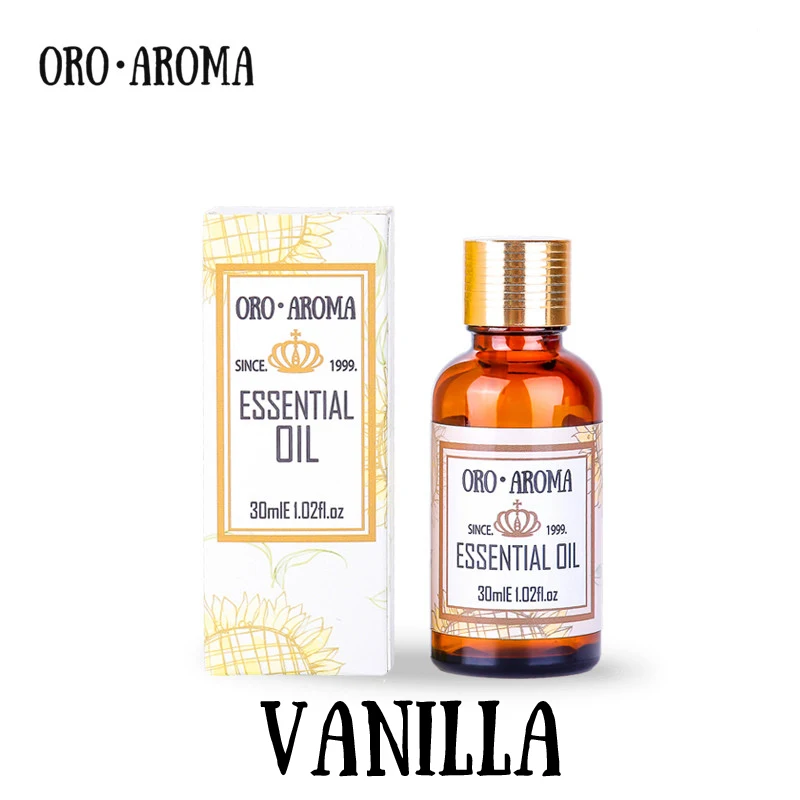 Famous brand oroaroma natural aromatherapy Vanilla essential oil Stable