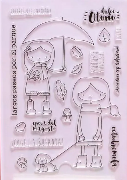 

Word clear stamps