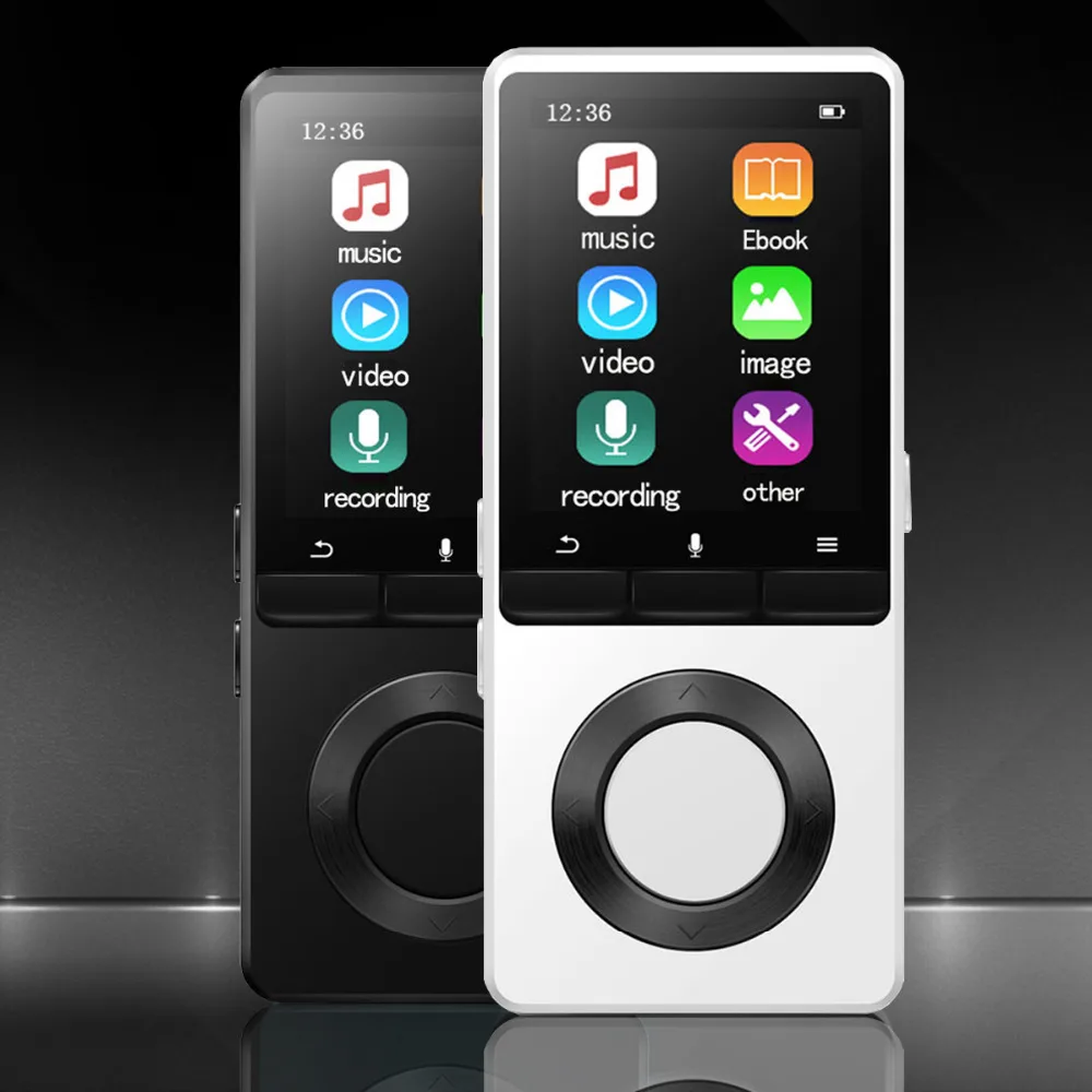 MP3 Player with Speaker Metal hifi Portable Music Player with fm radio