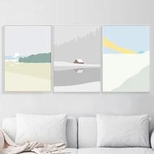 Minimalist River House Nordic Poster And Prints Wall Art Canvas Painting Landscape Wall Pictures For Living Room Bedroom Decor Minimalist River House Nordic Poster And Prints Wall Art Canvas Painting Landscape Wall Pictures For Living Room Bedroom Decor
