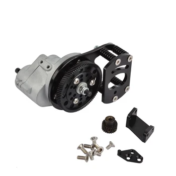 

1/10 RC Metal Transmission With Case Motor Gear and Mount Holder For 1/10 RC Crawler AXIAL SCX10 AX10 D90 D110 90046 LC80