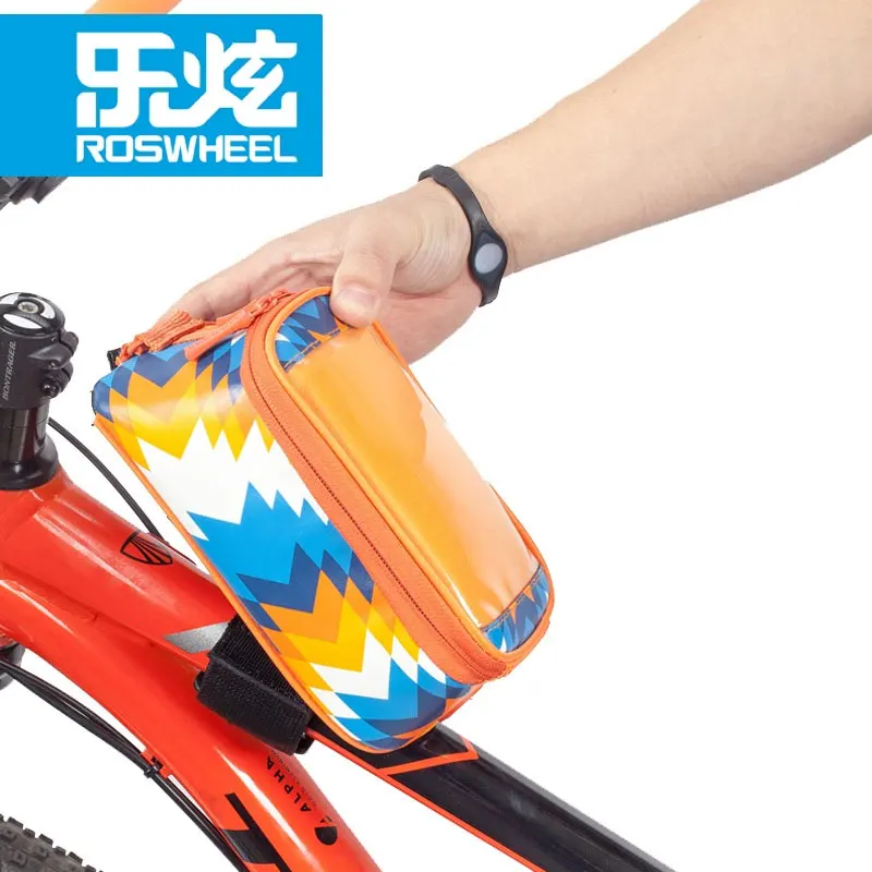 Сумка для смартфона ROSWHEEL 5 0 дюйма сумка на руль горного велосипеда дорожный
