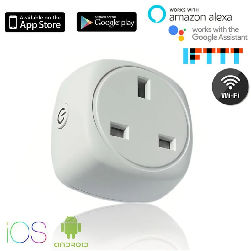 Беспроводная умная WIFI 2G/3G/4G штепсельная розетка с таймером стандарта