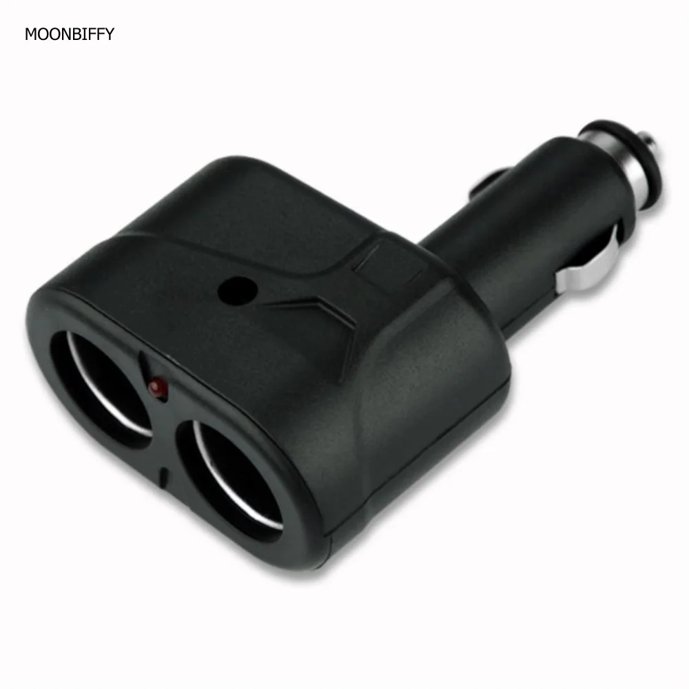 

MOONBIFFY Dual cigarette lighter car Lighter Charger Socket Splitter 12V Car Cigar Lighter Socket Double Dual Adapter Splitter