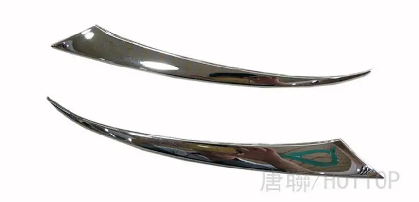 Аксессуары FIT для MAZDA 3 AXELA Хром Передняя головка свет бровей век Подрезка крышка 2 шт./компл